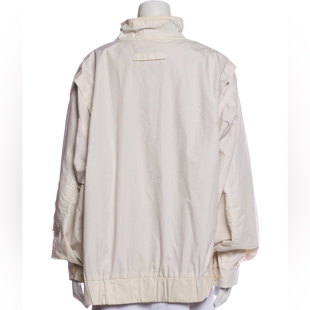 London Fog Bomber Jacket size Large in neutral beige - Picture 3 of 10